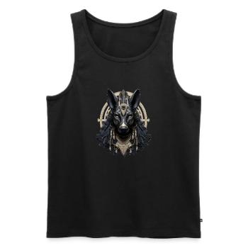 Ägypten Ägypten Isis Pharaonen Pharaonen Pyramide Afrika - Männer Premium Bio Tank Top - Schwarz - Vorne - AI Model Male 178 light (178cm)