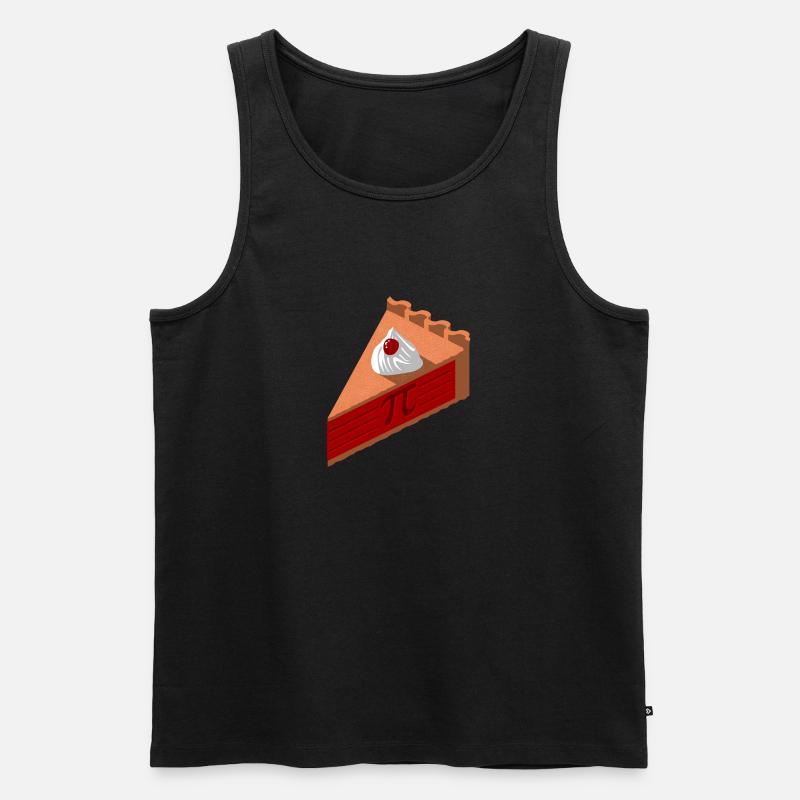 Einfach wie Pi - Männer Premium Bio Tank Top - Schwarz