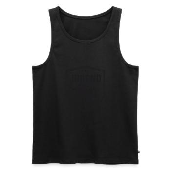 Jugend vergeht Durst bleibt - Männer Premium Bio Tank Top - Schwarz - Vorne - Michal (187cm)