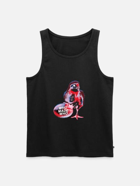 WhoMadeWho – Zombie Chick - Men's Premium Organic Tank Top - black