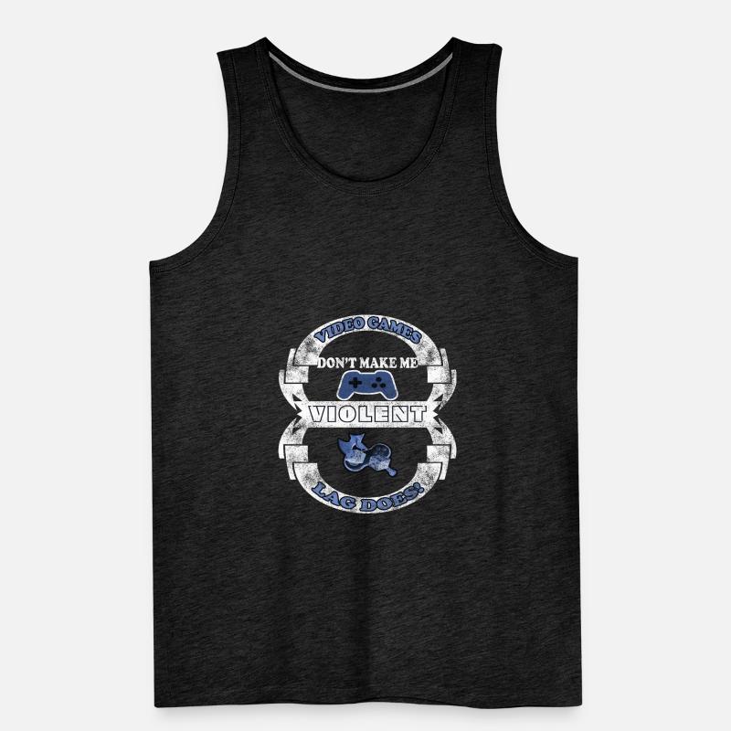 video Games Men's Premium Organic Tank Top