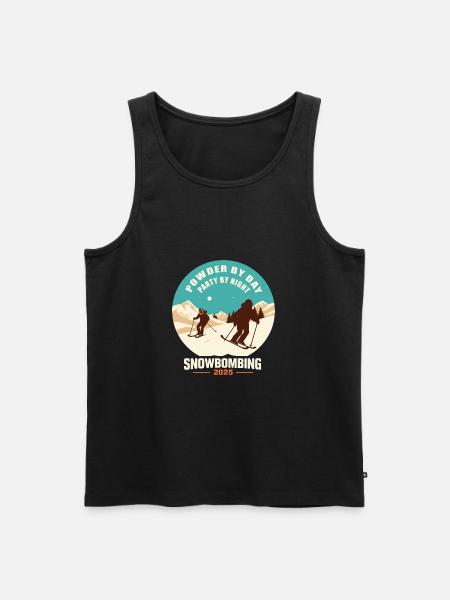 Snowbombing 2025 - Men's Premium Organic Tank Top - black