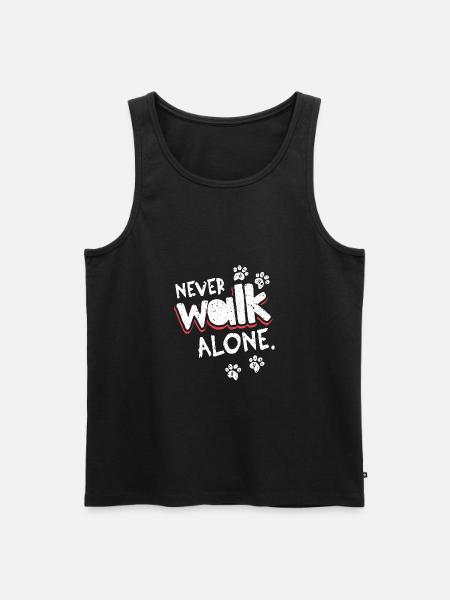 Lustiges Hundebesitzer Geschenk - Männer Premium Bio Tank Top - Schwarz