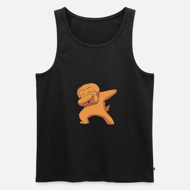 Chow Chow Hund - Männer Premium Bio Tank Top - Schwarz
