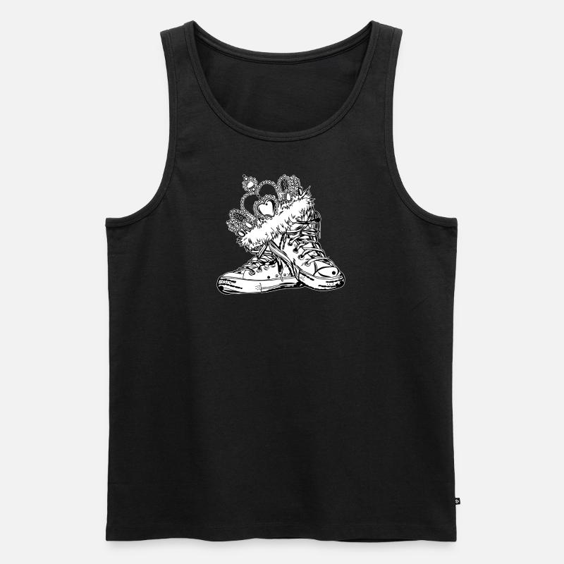 Junggesellenabschied // JGA // Bride Squad // Ring - Männer Premium Bio Tank Top - Schwarz