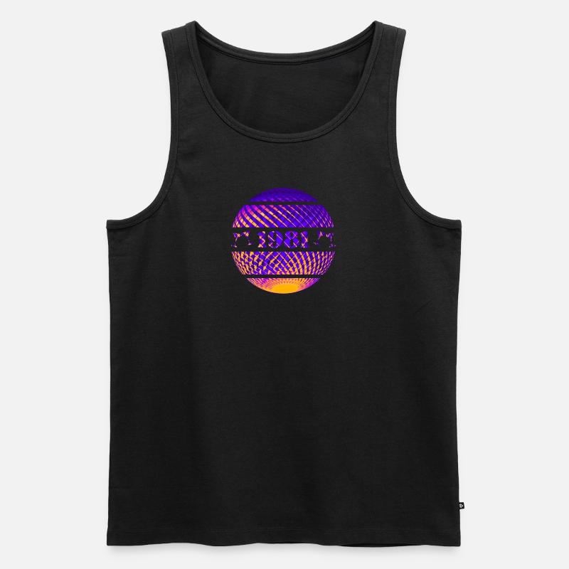 1981 Celebration - Men's Premium Organic Tank Top - black