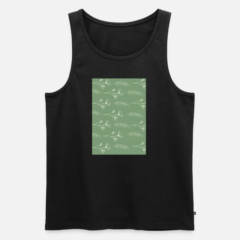 3CD22B5D A1DE 44A2 B430 BA3CA4526B8A - Männer Premium Bio Tank Top - Schwarz