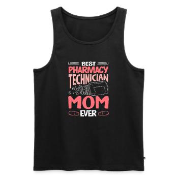 Apotheker Pharmazeutisch-technischer - Männer Premium Bio Tank Top - Schwarz - Vorne - AI Model Male 178 light (178cm)