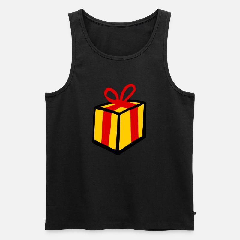 Geschenk - Männer Premium Bio Tank Top - Schwarz