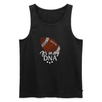 American Football is in my DNA - Sport Geschenk - Débardeur bio Premium Homme - noir - Devant - Michal (187cm)