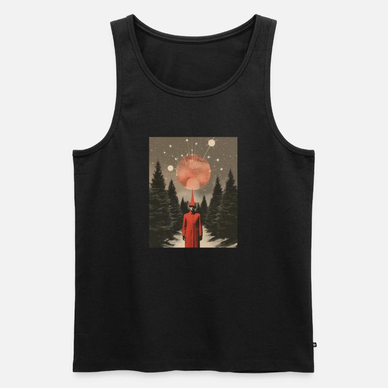 Einen mystischen Wunsch äußern - Männer Premium Bio Tank Top - Schwarz