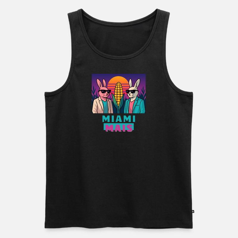 Miami Mais - Männer Premium Bio Tank Top - undefined