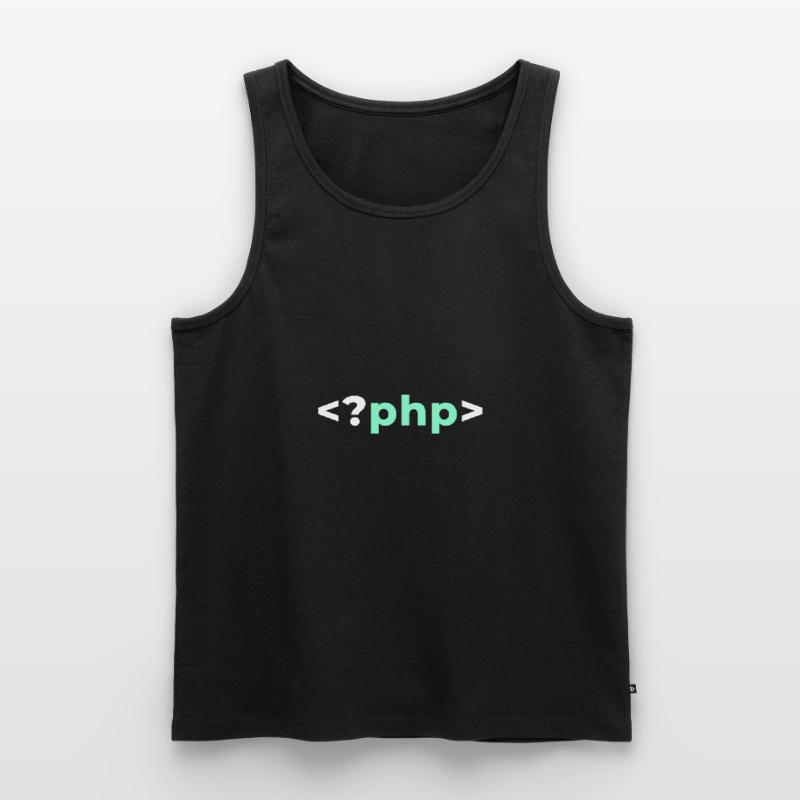 PHP Programmer Software Developer Shirt Men's Premium Organic Tank Top
