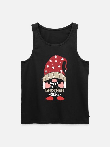 The Brother gnome. - Men's Premium Organic Tank Top - black