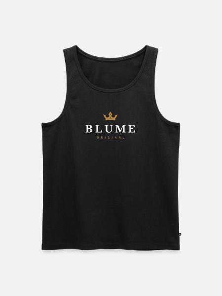 Flower Original Family Logo - Men's Premium Organic Tank Top - black