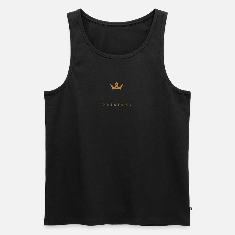 Kessler Original Familienlogo - Männer Premium Bio Tank Top - undefined