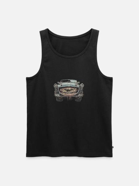 the car of hell - Men's Premium Organic Tank Top - black