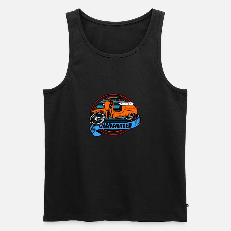 Simson KR 51 Schwalbe Moped - Men's Premium Organic Tank Top - black