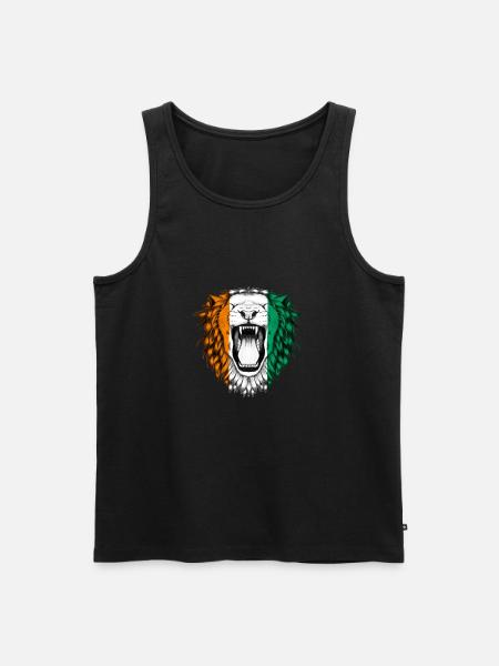 Ivory Coast - Men's Premium Organic Tank Top - black