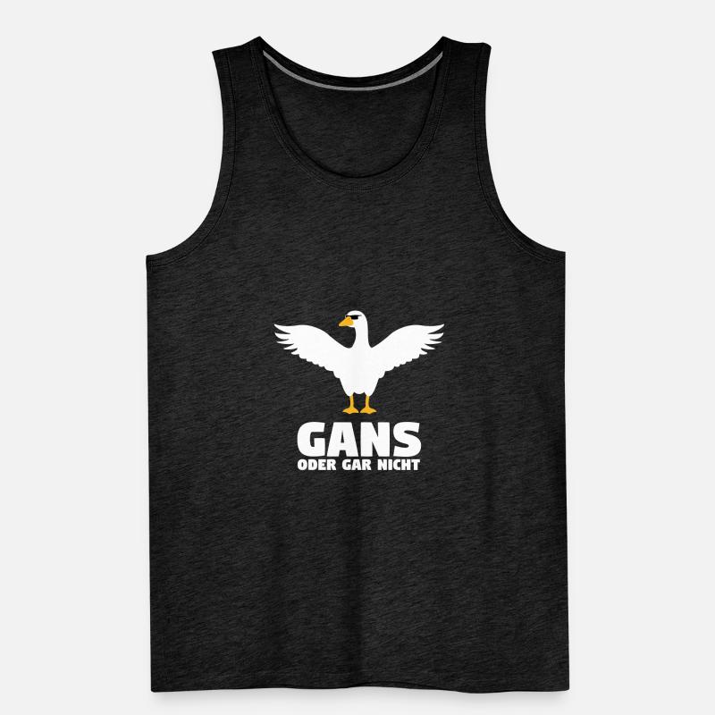 Gans Oder Gar Nicht Männer Premium Bio Tank Top