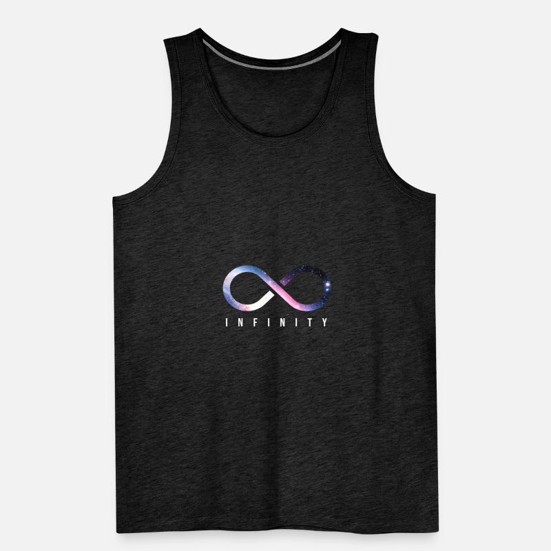 Infinity - Unendlichkeit Männer Premium Bio Tank Top
