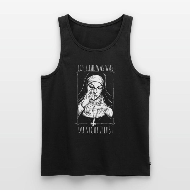 I pull what you don't pull nun Men's Premium Organic Tank Top
