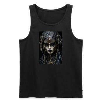 Gothic Couture - Männer Premium Bio Tank Top - Schwarz - Vorne - Michal (187cm)