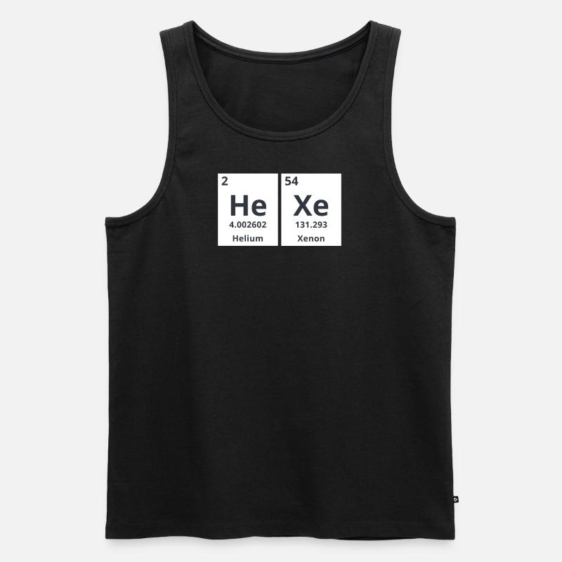 Hexe - Männer Premium Bio Tank Top - Schwarz