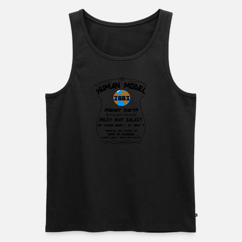 2003 - Männer Premium Bio Tank Top - Schwarz