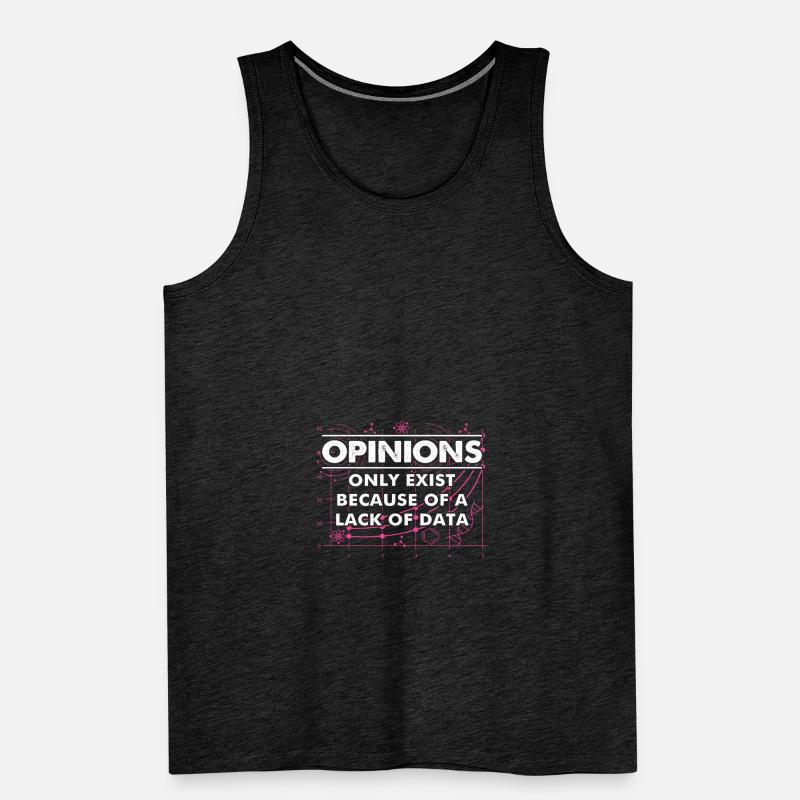 Data Science Lack of Men's Premium Organic Tank Top