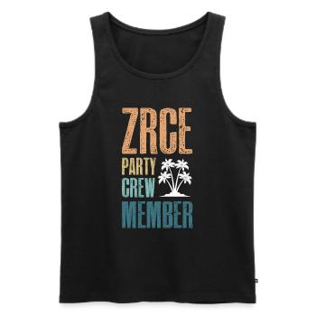 Zrce Party Crew - Débardeur bio Premium Homme - noir - Devant - Michal (187cm)