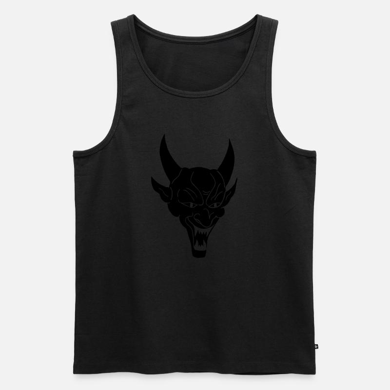 Devil - Männer Premium Bio Tank Top - Schwarz