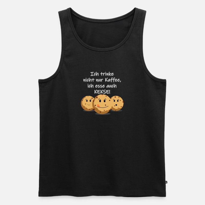 Kekse - Männer Premium Bio Tank Top - Schwarz