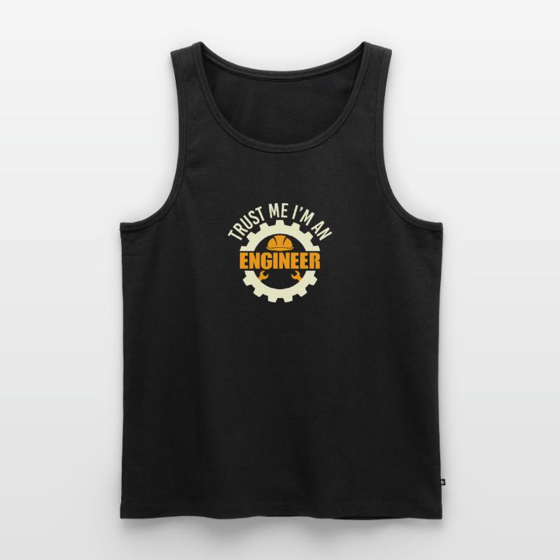 Engineer engineering electrical engineer saying Men's Premium Organic Tank Top