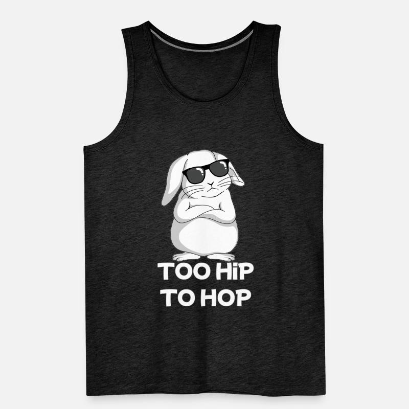 Rabbit Easter Bunny Children Easter Bunny Rabbit Men's Premium Organic Tank Top