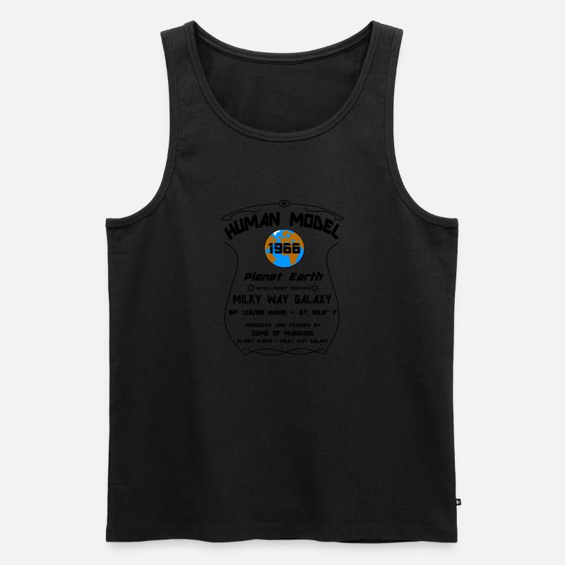 1966 - Männer Premium Bio Tank Top - Schwarz