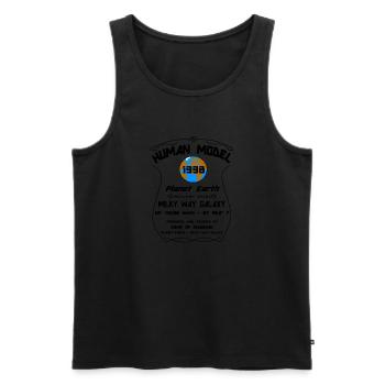 1998 - Männer Premium Bio Tank Top - Schwarz - Vorne - Michal (187cm)