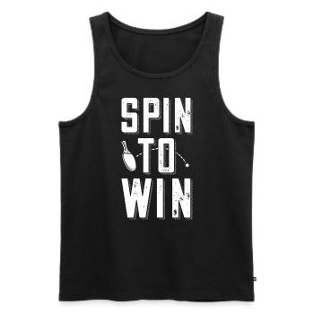 I'm good saying in Russian Russak Russia - Men's Premium Organic Tank Top - black - Front - Michal (187cm)