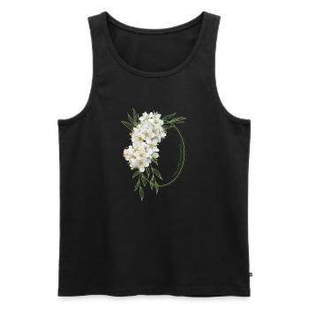 Vous êtes incroyable – Un design floral élégant - Débardeur bio Premium Homme - noir - Devant - AI Model Male 178 light (178cm)