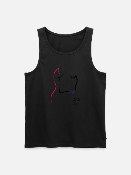 Gibson SG - Men's Premium Organic Tank Top - black