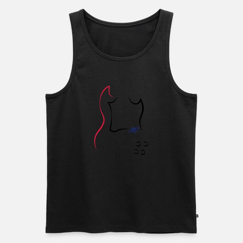 GSG - Männer Premium Bio Tank Top - Schwarz