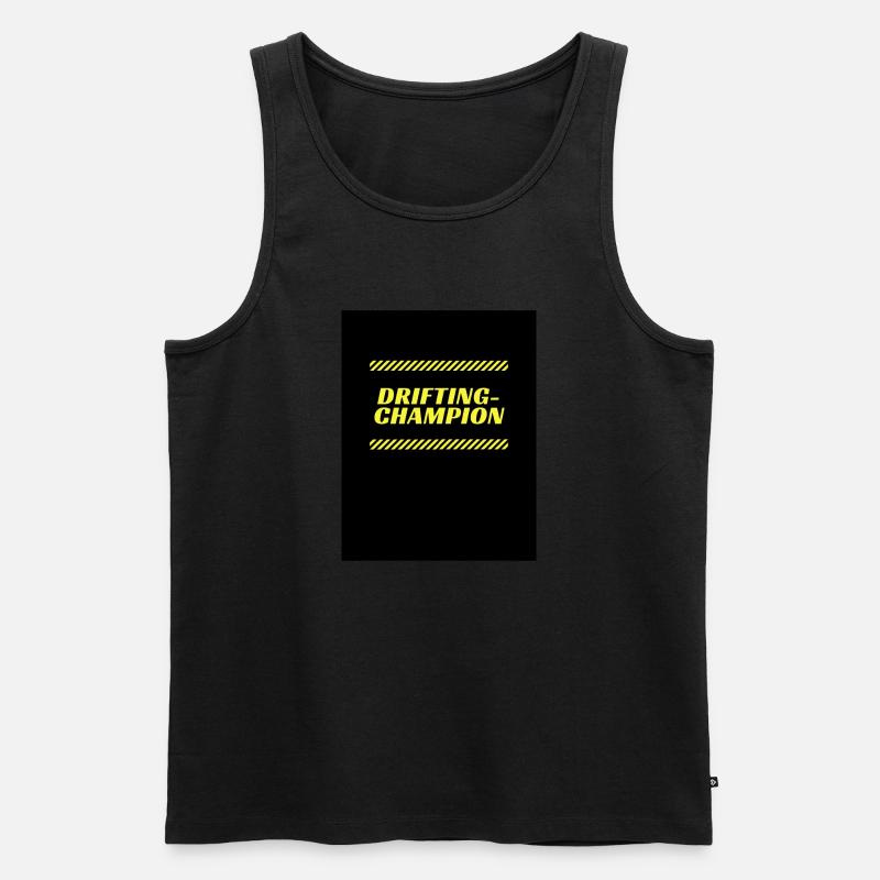 Drift Champions - Männer Premium Bio Tank Top - Schwarz