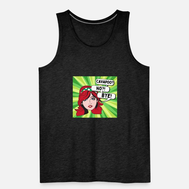 Cavapoo? No? Comic Men's Premium Organic Tank Top