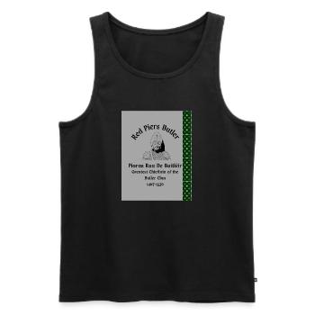 Red Piers Butler - Männer Premium Bio Tank Top - Schwarz - Vorne - AI Model Male 178 light (178cm)