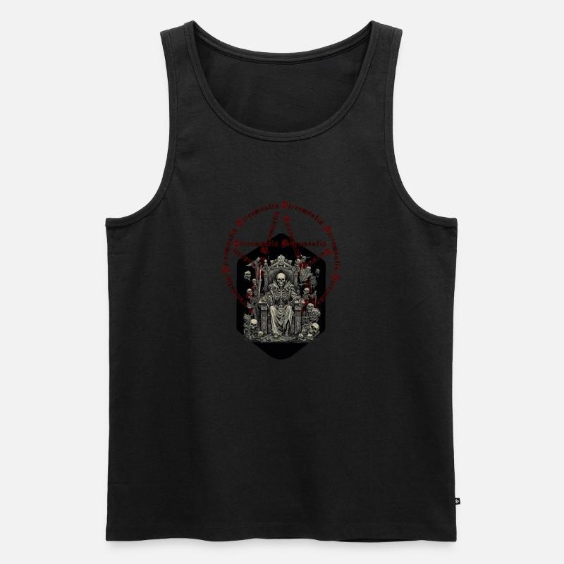 Necromantia 3 - Männer Premium Bio Tank Top - Schwarz