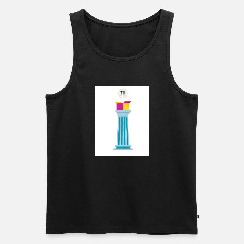 Carpe diem 3 - Männer Premium Bio Tank Top - Schwarz