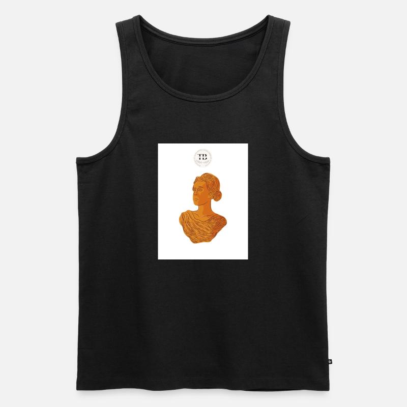 True Beauty TG V 1 - Männer Premium Bio Tank Top - Schwarz