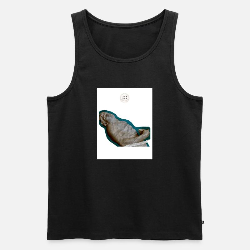 Dying Men - Männer Premium Bio Tank Top - Schwarz