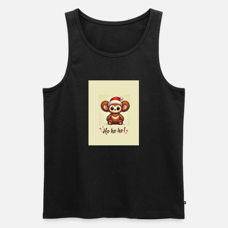 Raschka hohoho - Männer Premium Bio Tank Top - Schwarz