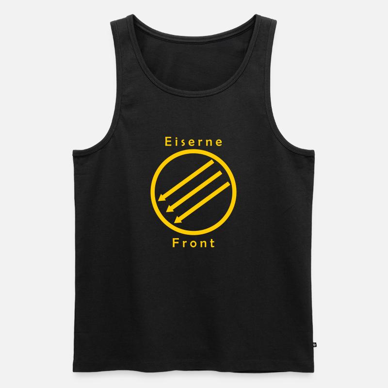 Eiserne Fron - Drei Pfeile - Männer Premium Bio Tank Top - Schwarz